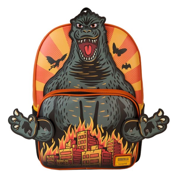 Mochilas de tamaño completo de Godzilla - Loungefly Godzilla