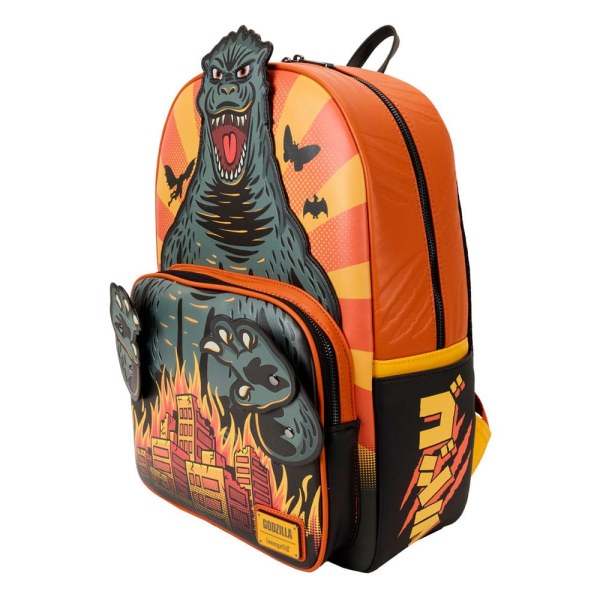 Mochilas de tamaño completo de Godzilla - Loungefly Godzilla