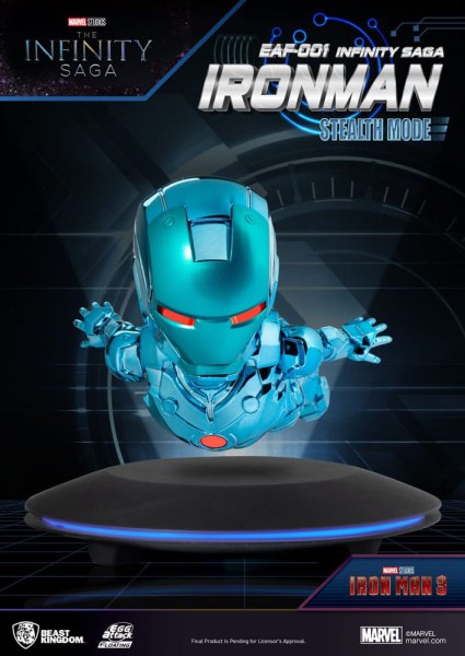 Figura Marvel Egg Attack Flotante The Infinity Saga Ironman Stealth Moda 16 cm