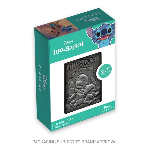 Lingote de Disney Lilo & Stitch Edición limitada