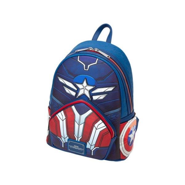 mochilas Capitán América de Loungefly Mini Valiente New World Cosplay
