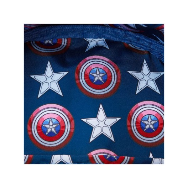 mochilas Capitán América de Loungefly Mini Valiente New World Cosplay