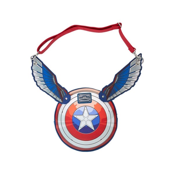 bolsos de hombro Capitán América de Loungefly Alas de un mundo Valiente