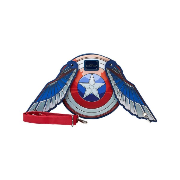 bolsos de hombro Capitán América de Loungefly Alas de un mundo Valiente