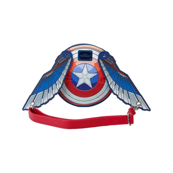 bolsos de hombro Capitán América de Loungefly Alas de un mundo Valiente