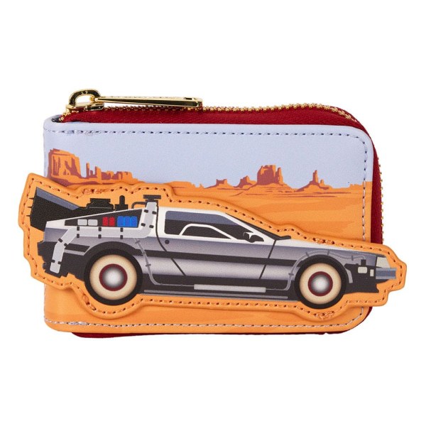 Monedero Delorean del 40.º aniversario de Regreso al futuro de Universal by Loungefly