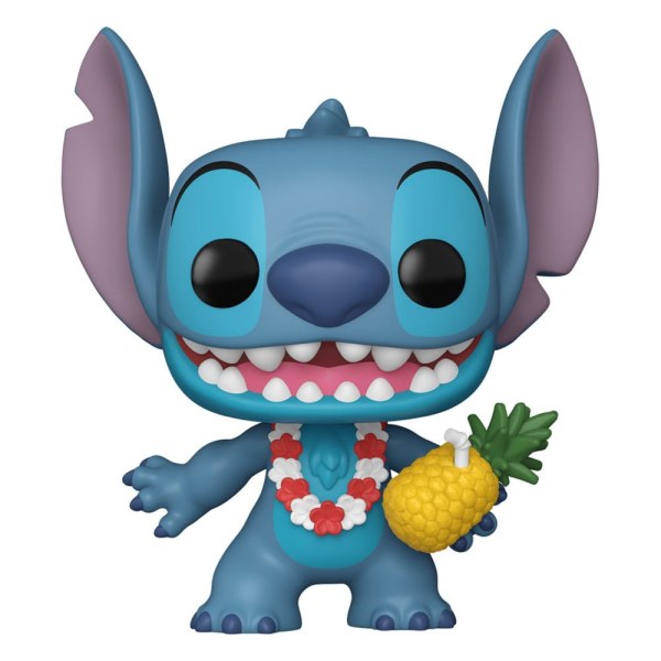 Figura de vinilo POP! 1567 de Lilo y Stitch Luau Stitch 9 cm