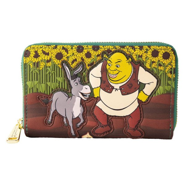 Monedero con diseño de campo de girasoles de Shrek y Donkey de Dreamworks by Loungefly