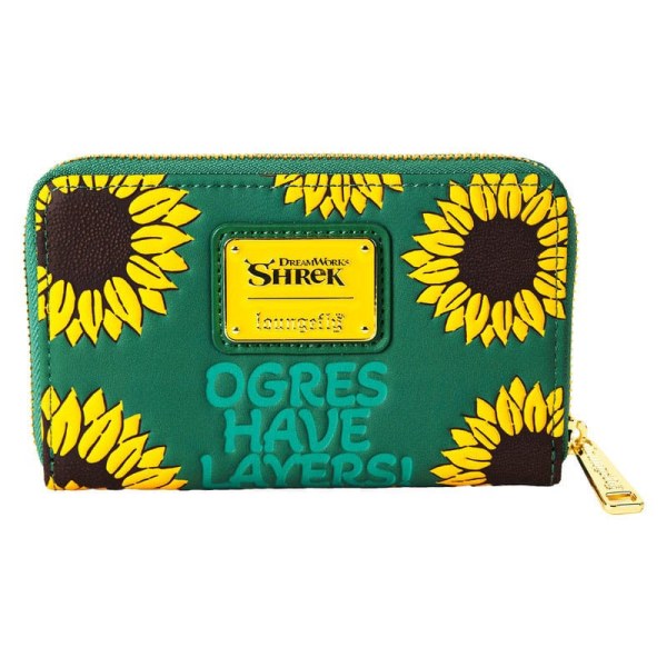 Monedero con diseño de campo de girasoles de Shrek y Donkey de Dreamworks by Loungefly