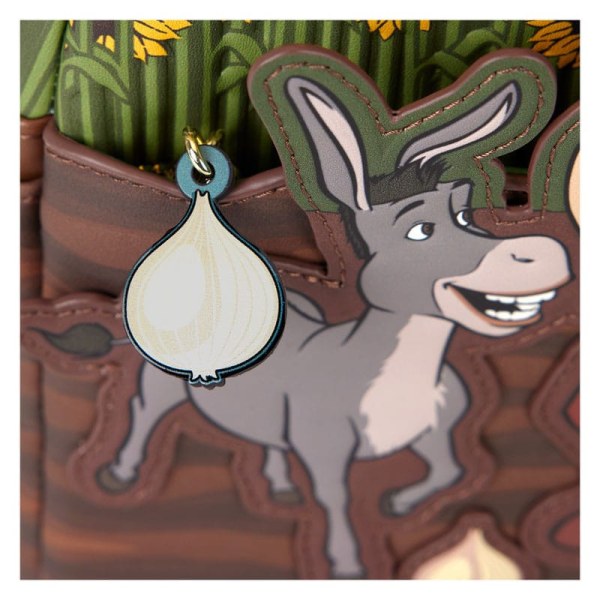 Mini Mochila de campo de girasoles de Shrek y Donkey de Dreamworks by Loungefly