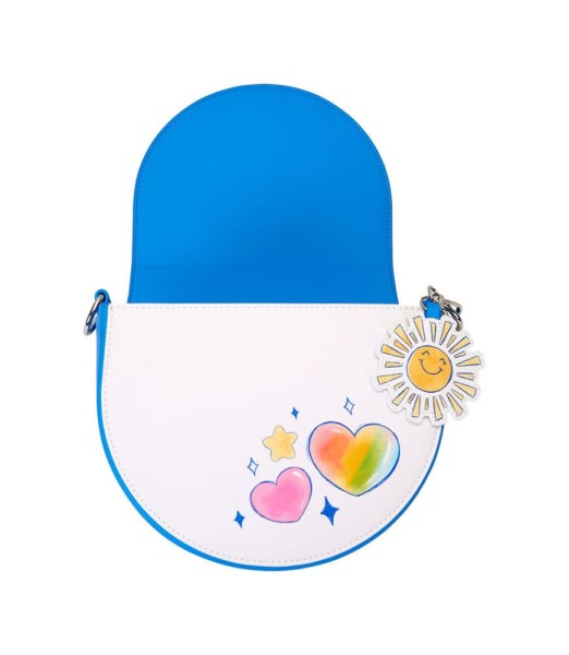bolsos de hombro con asa arcoíris de Care Bears de Loungefly