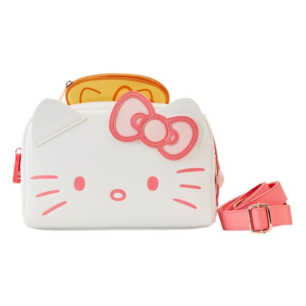 bolsos de hombro bandolera con tostadora de desayuno de Hello Kitty de Loungefly