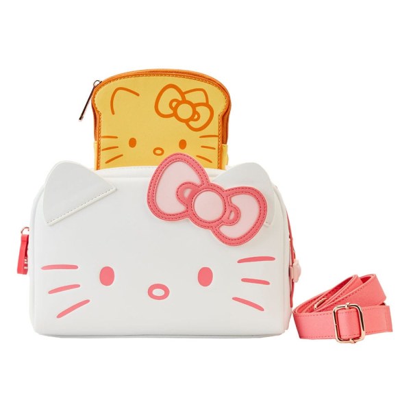 bolsos de hombro bandolera con tostadora de desayuno de Hello Kitty de Loungefly