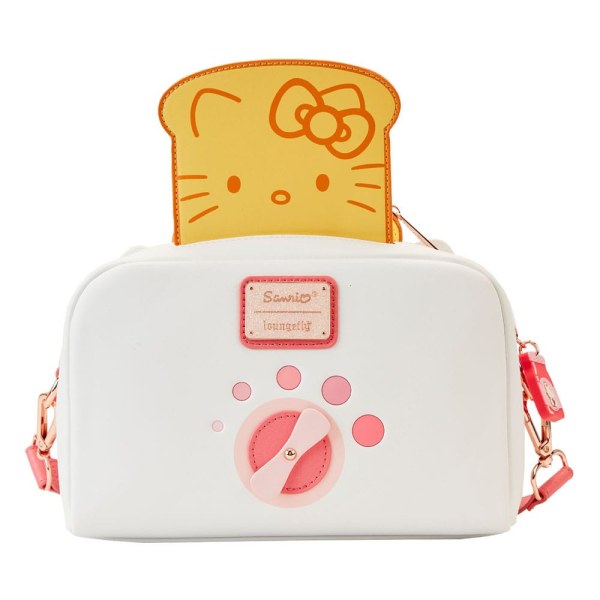 bolsos de hombro bandolera con tostadora de desayuno de Hello Kitty de Loungefly