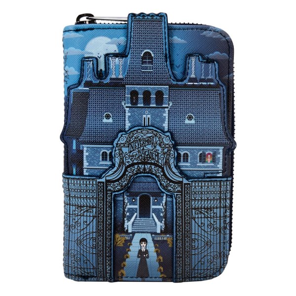 Monedero Nevermore Castle de Wednesday by Loungefly