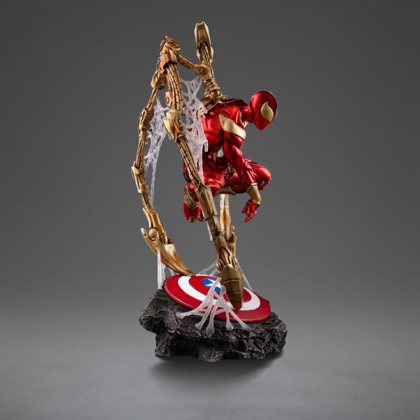 Estatuilla Marvel Deluxe Art 10 1 Hombre Araña Iron Armor Comics (CCXP Exclusive 2024) 24 cm