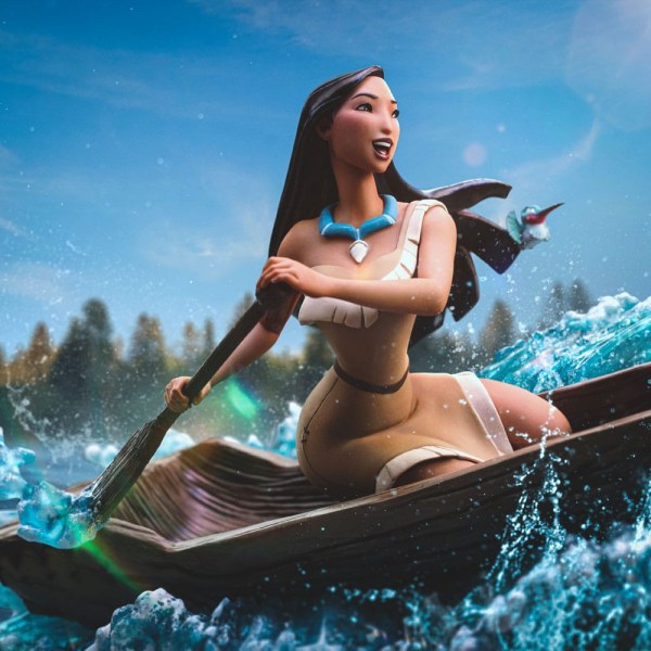 Estatuilla Disney 1 Art Scale Pocahontas 23 10