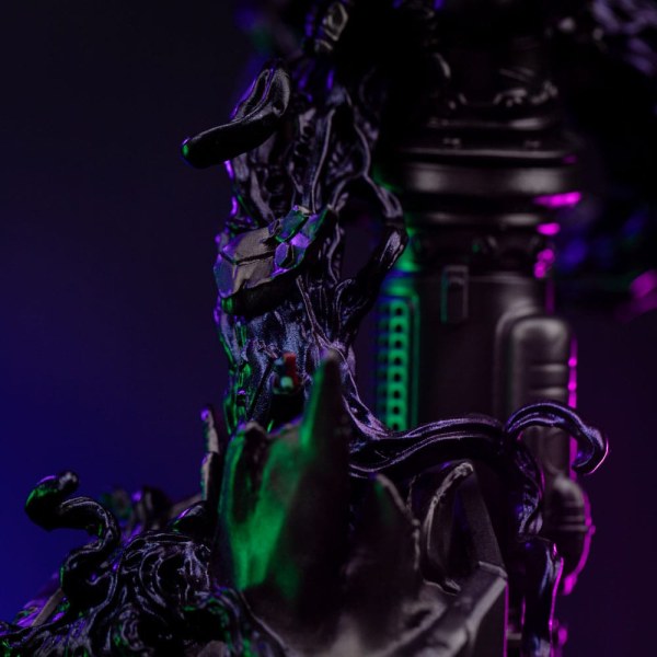 Estatuilla Hombre Araña vs Villanos 1 10 Scale Ghost Spider Diorama 34 cm