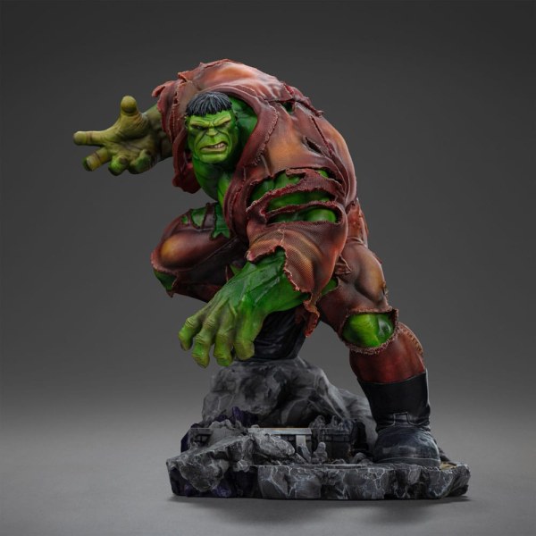 Estatuilla Marvel 1 BDS Art Scale Guantelete del Infinito Hulk Diorama 25 cm