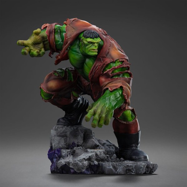 Estatuilla Marvel 1 BDS Art Scale Guantelete del Infinito Hulk Diorama 25 cm