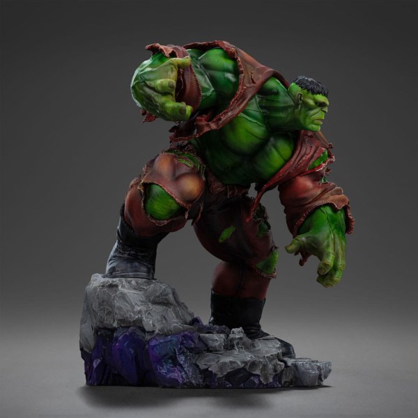 Estatuilla Marvel 1 BDS Art Scale Guantelete del Infinito Hulk Diorama 25 cm
