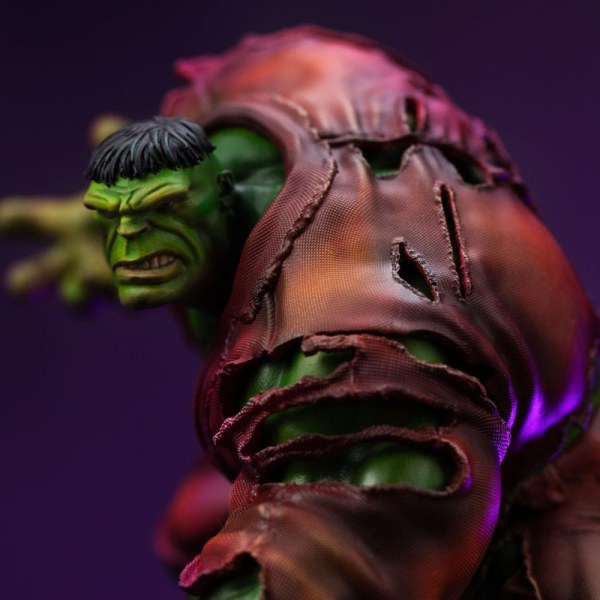 Estatuilla Marvel 1 BDS Art Scale Guantelete del Infinito Hulk Diorama 25 cm