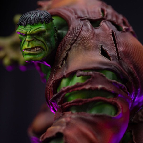 Estatuilla Marvel 1 BDS Art Scale Guantelete del Infinito Hulk Deluxe Diorama 32 cm