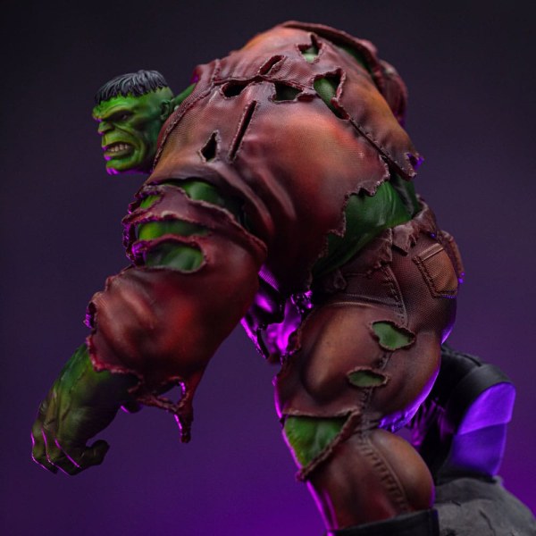 Estatuilla Marvel 1 BDS Art Scale Guantelete del Infinito Hulk Deluxe Diorama 32 cm