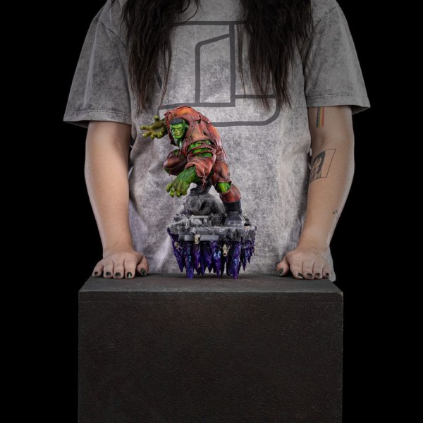 Estatuilla Marvel 1 BDS Art Scale Guantelete del Infinito Hulk Deluxe Diorama 32 cm