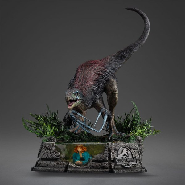 Jurassic World: Estatuilla Dominion 1 Demi Art Scale Therizinosaurus 29 cm