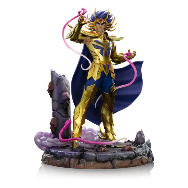 Estatuilla Saint Seiya 1 Art Scale Máscara de muerte de Cáncer 23 cm