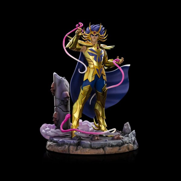Estatuilla Saint Seiya 1 Art Scale Máscara de muerte de Cáncer 23 cm