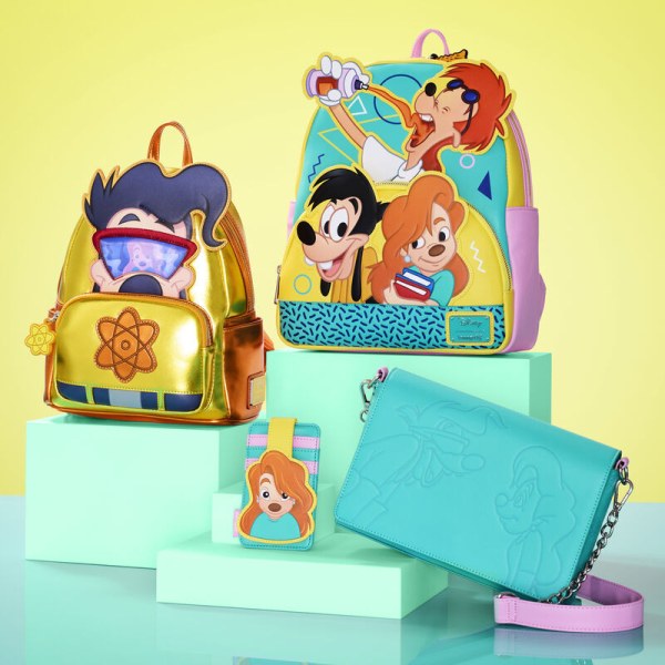 Mini mochilas lenticular Max cosplay powerline - DISNEY LOUNGEFLY Una película de Goofy 30 Aniversario