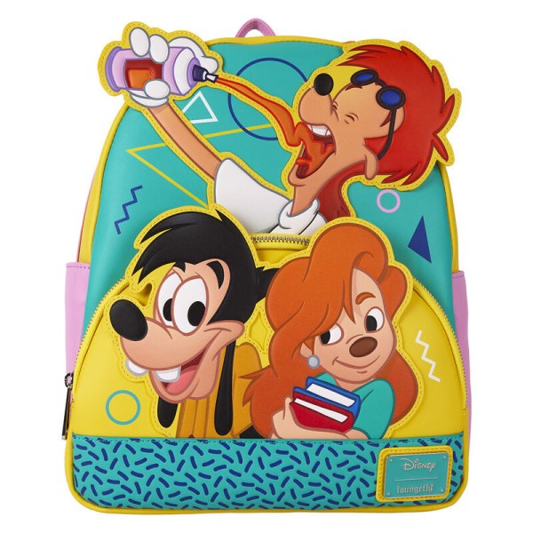 Mini mochilas Goofy - DISNEY LOUNGEFLY Película Goofy 30 Aniversario