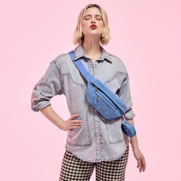 Bolso con cinturón con monedero Stitch Ohana - DISNEY LOUNGEFLY