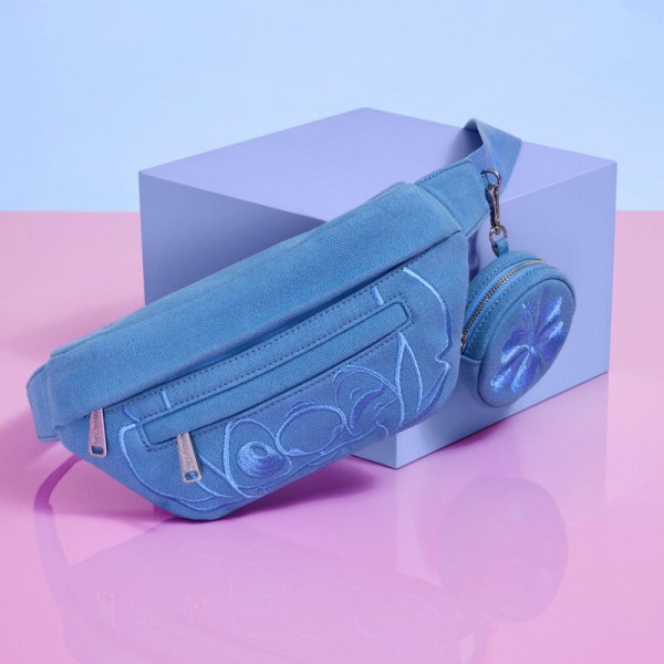 Bolso con cinturón con monedero Stitch Ohana - DISNEY LOUNGEFLY