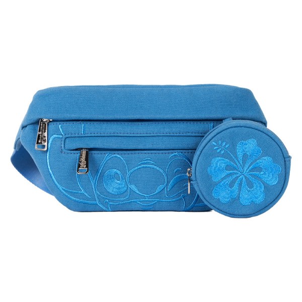 Bolso con cinturón con monedero Stitch Ohana - DISNEY LOUNGEFLY