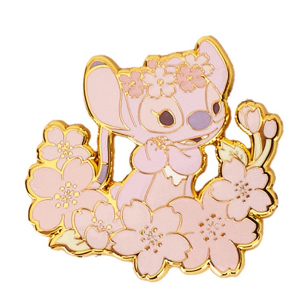Pin caja Misterio Stitch y Angel Cherry Blossom - DISNEY LOUNGEFLY