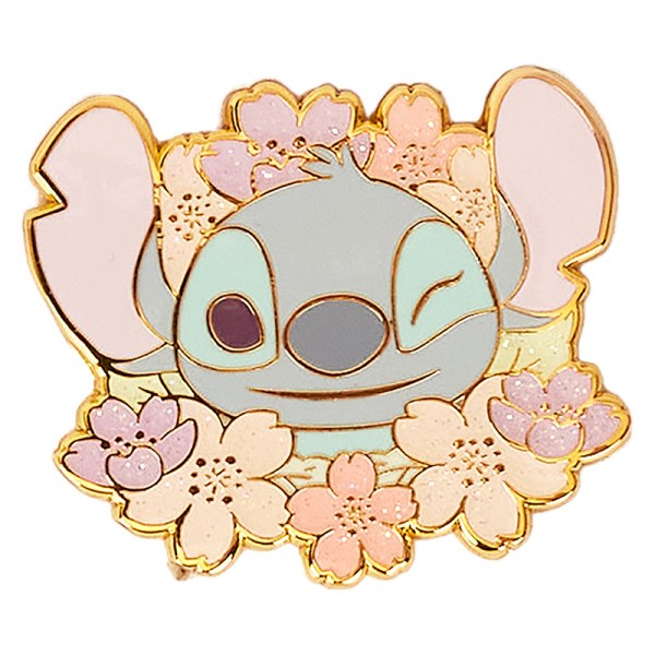 Pin caja Misterio Stitch y Angel Cherry Blossom - DISNEY LOUNGEFLY