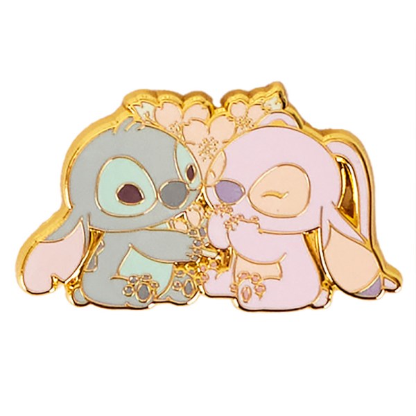 Pin caja Misterio Stitch y Angel Cherry Blossom - DISNEY LOUNGEFLY