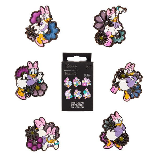 Pin Caja Misterio Daisy Pato 85.º Aniversario - DISNEY LOUNGEFLY