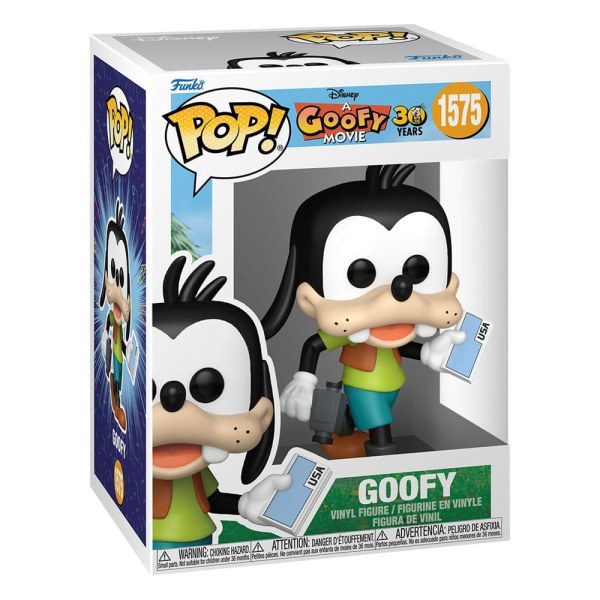 Goofy y Max POP! 1575 Figura de vinilo Disney Goofy 9 cm