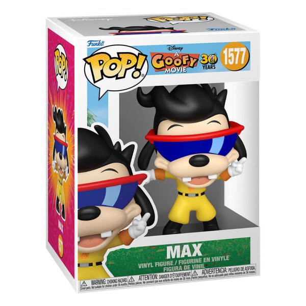 Figura de vinilo Disney Goofy y Max POP! 1577 Max 9 cm