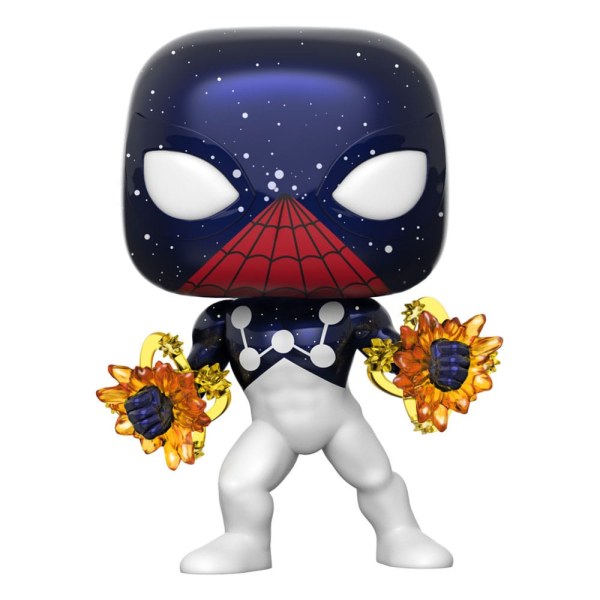 Figura de vinilo Marvel POP! 614 Comics Capitán Universo Hombre Araña Exclusiva 9 cm