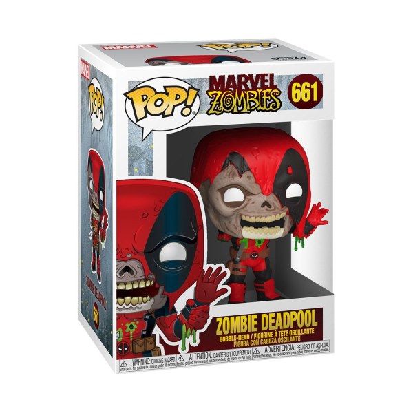 Figura Marvel POP! 671 Vinilo Zombie Deadpool 9 cm