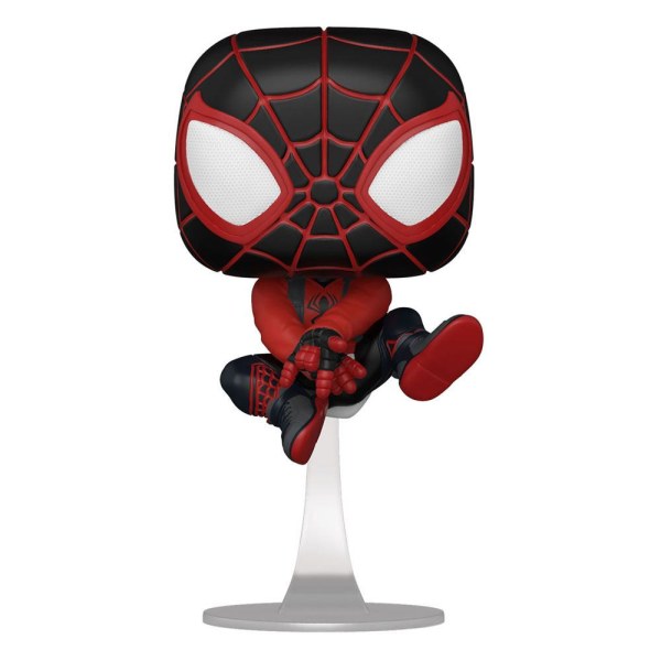 Figura de vinilo de Hombre Araña POP! 767 Juegos de Marvel Miles Morales Traje Bodega 9 cm