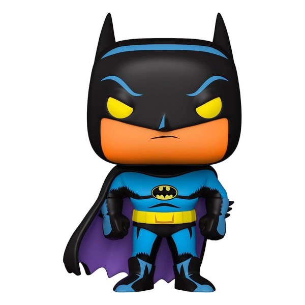 Figura de vinilo POP! 369 Heroes de la serie DC Comics Batman(Luz Negra) 9 cm