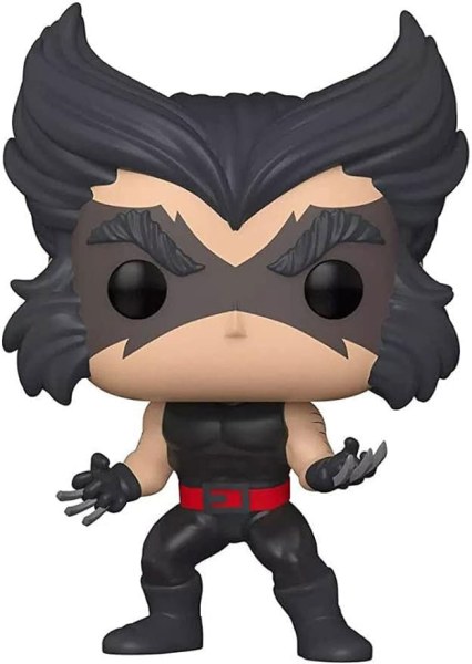 Figura de vinilo Marvel POP! 722 Movies X-Men- Lobezno retro exclusivo de 9 cm