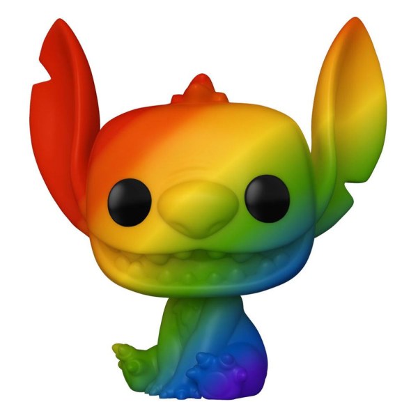 Figura de vinilo Lilo & Stitch POP! 1045 Pride Stitch (RNBW) 9 cm