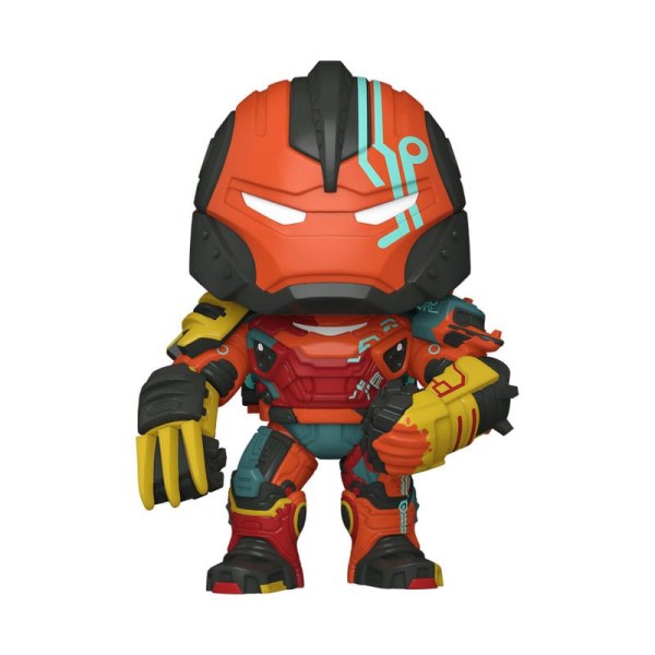 ¿Qué pasaría si...? POP! 1463 de gran tamaño, vinilo de animación de Iron Man de Sakaria, 15 cm
